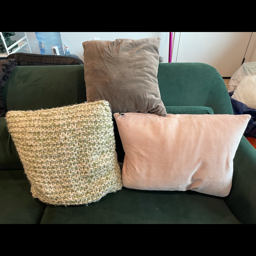 Lot of 3 Pillows!